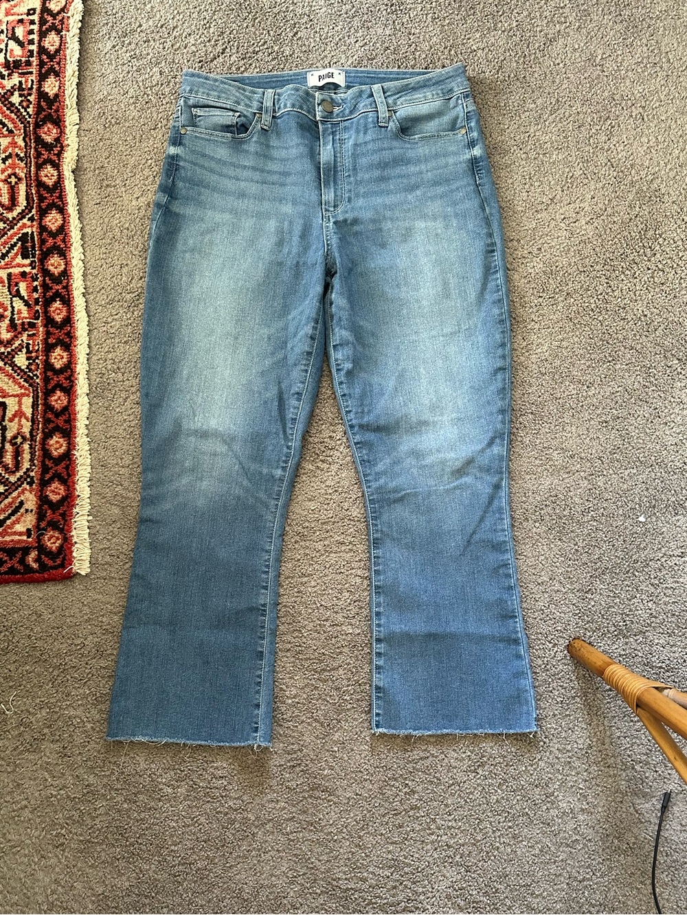 PAIGE Rory Crop Flare Jeans